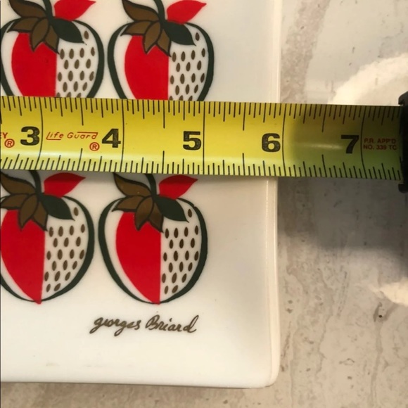 Vintage Georges Briard Glass Plates - Picture 6 of 6